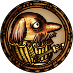 Badge icon for 双子の家 (the twins' house) in Hanamushi's Doll Adventure