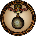 Badge icon for 電球の鳥 (lightbulb bird) in Hanamushi's Doll Adventure